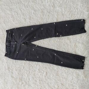 Floral Abercrombie Jeans